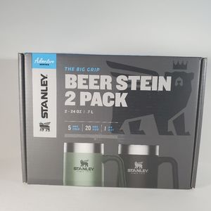New Stanley Beer Stein 2 Pack